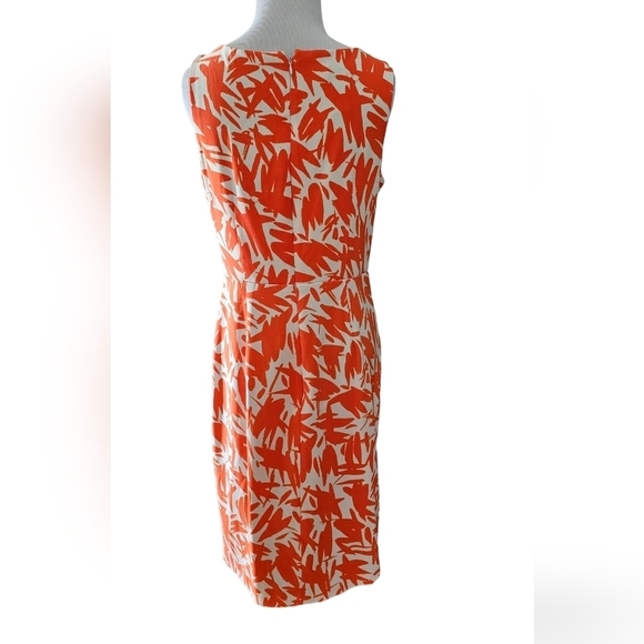 Maggy London orange print dress - Picture 2 of 4